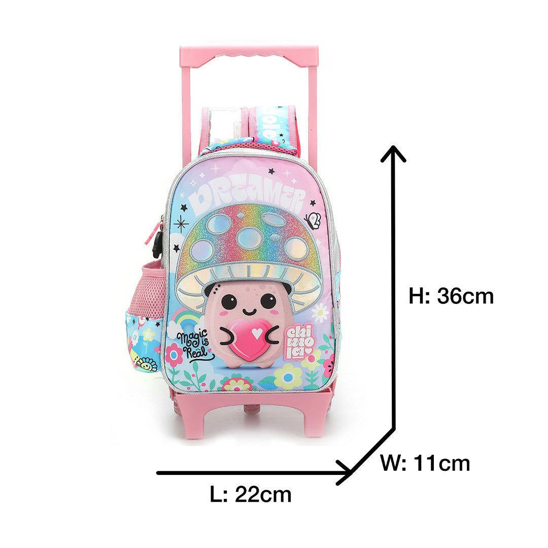 Honguito Mushroom 12-Inch Trolley Backpack