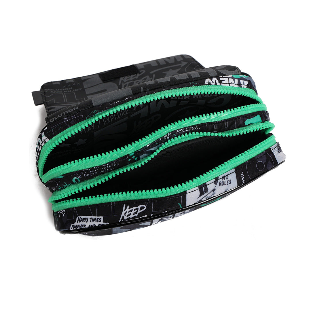Dino Skater Pencil Bag