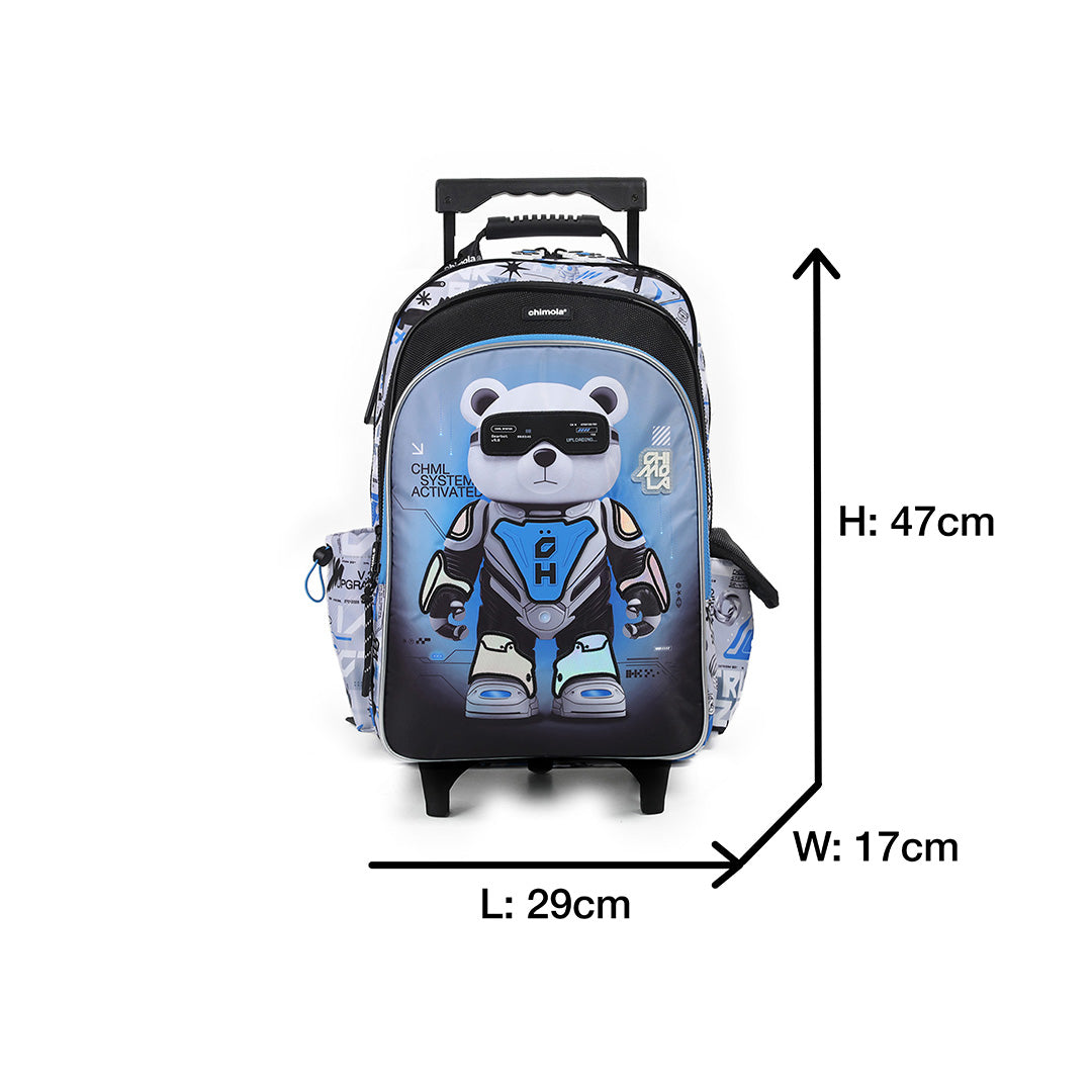 Bear Bot 16-Inch Trolley Backpack