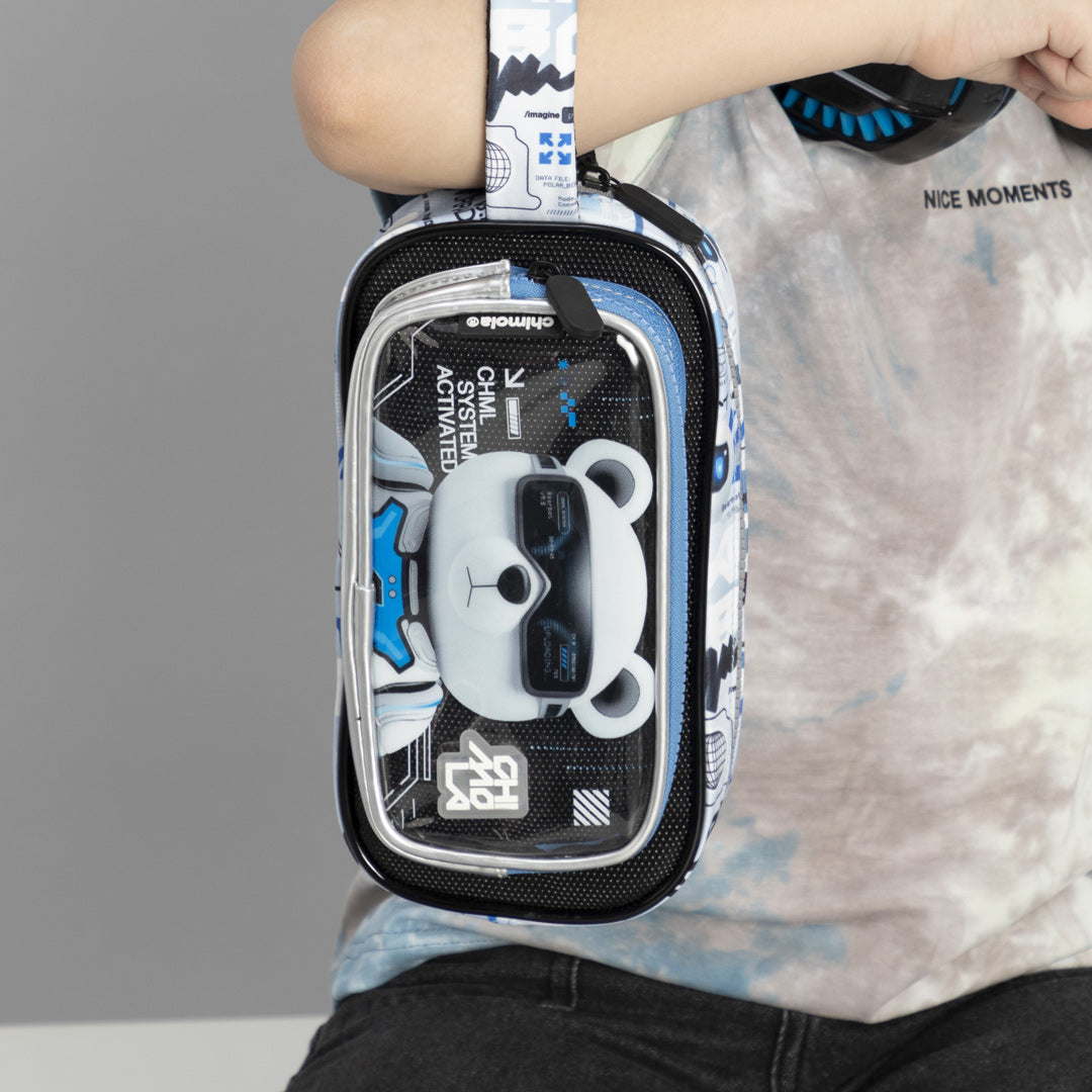 Bear Bot Pencil Bag