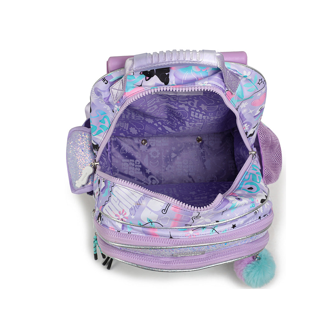 16-Inch Lucky Cat Trolley Backpack