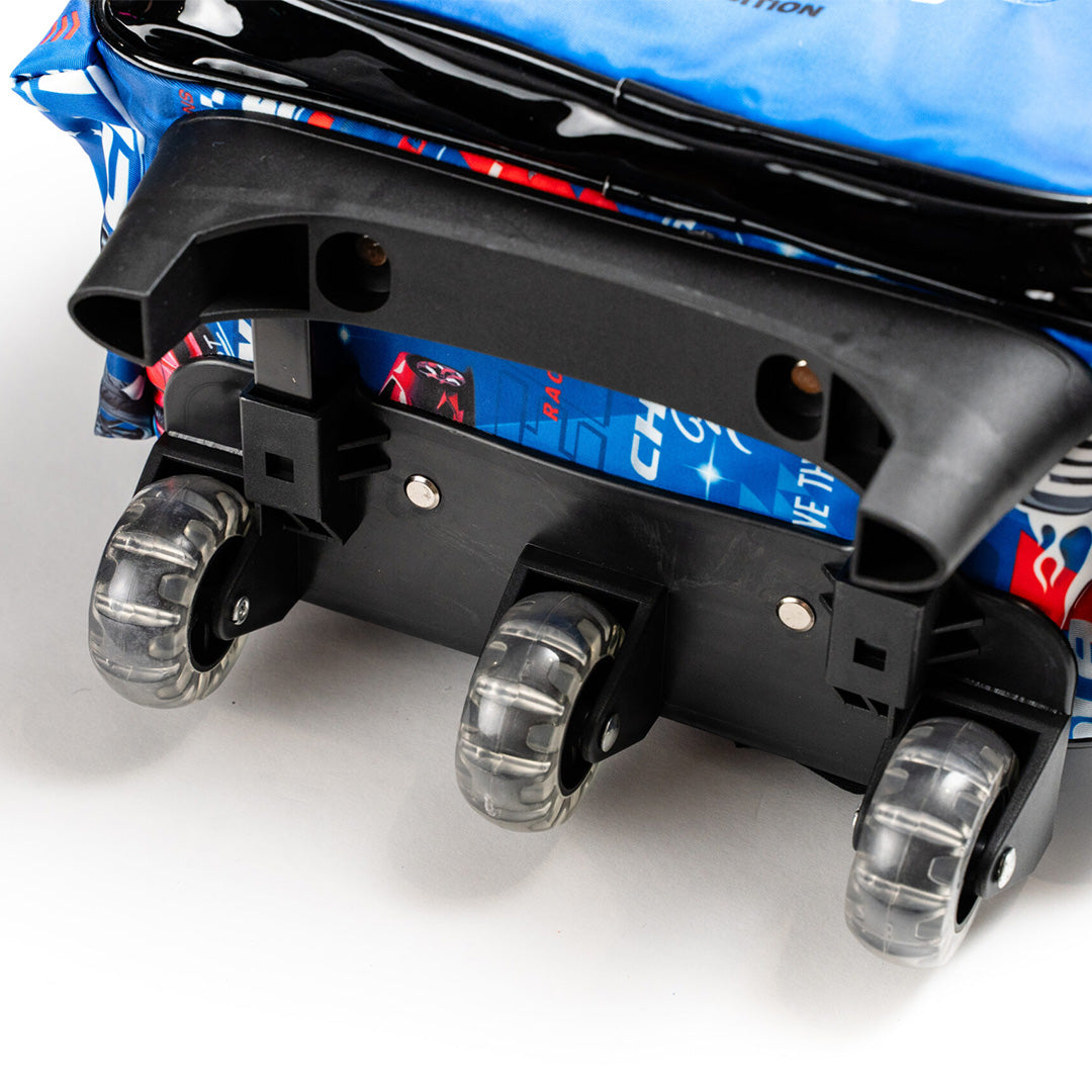 Racing Car 14-Inch Trolley Backpack