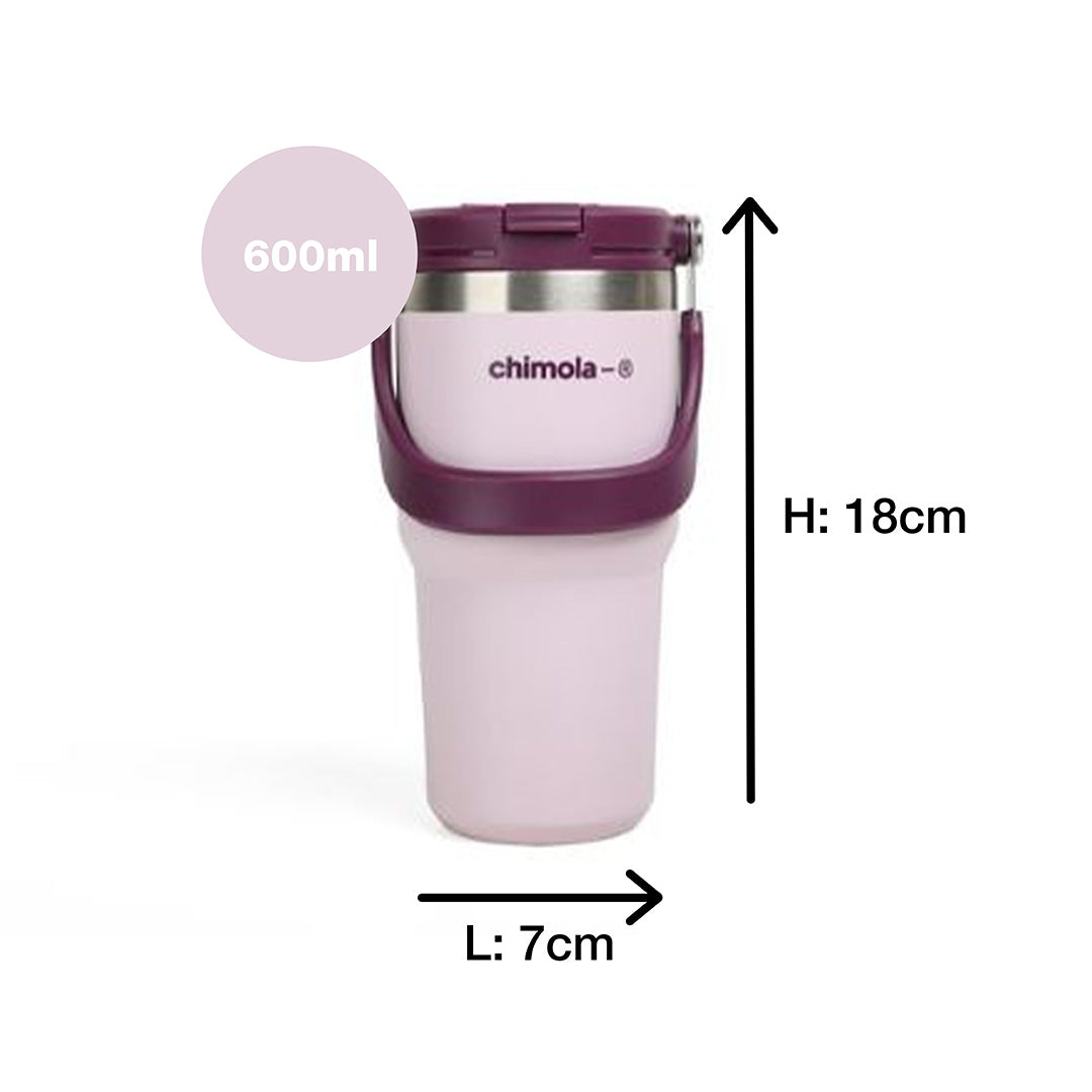 Lila 600ml Stainless Steel Travel Mug