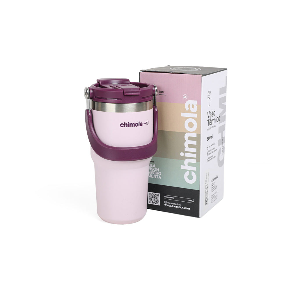 Lila 600ml Stainless Steel Travel Mug